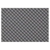 Zwart lederachtig patroon tafelkleed (Voorkant (Horizontaal))