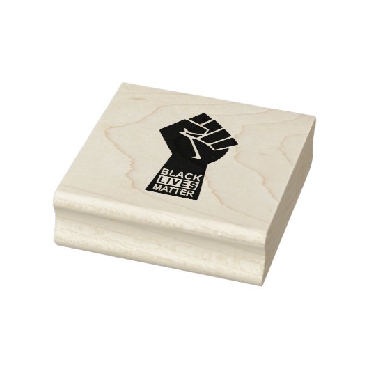 Zwart leeft materie, BLM Rubberstempel (Stempel)