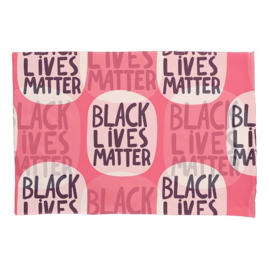 Zwart leeft materie, kalligrafisch patroon kussensloop (Voorkant)