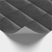 Zwart leer: naadloze close-up textuur. cadeaupapier (Hoek)