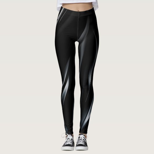 Zwart Leggings (Voorkant)