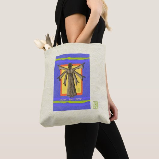Zwart. Leven. Het is belangrijk. All-Over-Print Ta Tote Bag (Dichtbij)