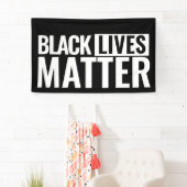 Zwart leven maakt gewaagde herkenning mogelijk spandoek (Insitu)