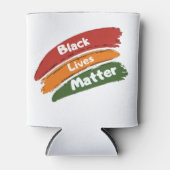 Zwart leven Materie Blikjeskoeler (Voorkant)