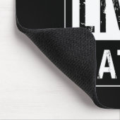 Zwart leven muismat (Hoek)