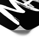 Zwart leven poster (Hoek)