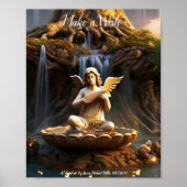 Zwart licht Poster van James Michael Miller (Voorkant)