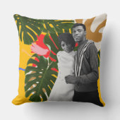 Zwart liefde Kussen (Voorkant)