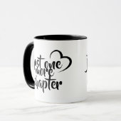 Zwart liefje nog maar één hoofdstuk - leesadvies mok (Voorkant links)