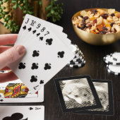 Zwart Lijst Creëer Je eigen cadeauSjabloon Pokerkaarten (Insitu)