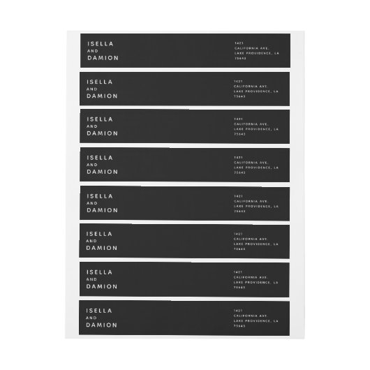 ZWART LINT EN BOOG (Vel)