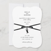 ZWART LINT EN BOOG KAART (Voorkant)