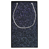 Zwart lintbewustzijn Midnight Blue Klein Cadeauzakje (Achterkant)