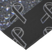 Zwart lintbewustzijn Midnight Blue Tafelkleed (Gekanteld)