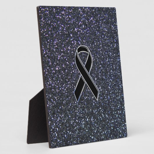 Zwart lintdecor fotoplaat (Zijkant)