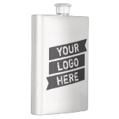  zwart Logo Simple Triple Ribbon Jouw naam Flacon (Rechts)