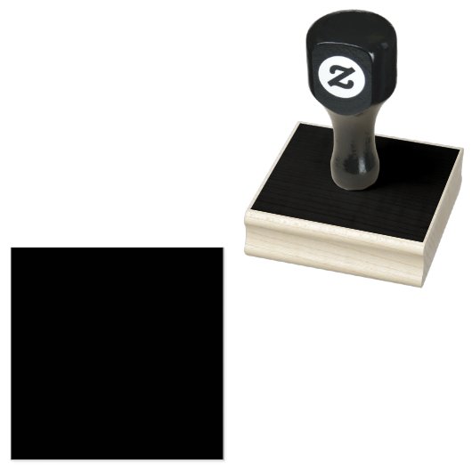Zwart  maak je eigen rubberstempel (Gestempeld)
