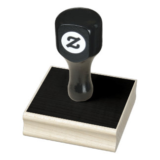 Zwart  maak je eigen rubberstempel