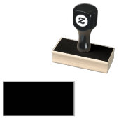 Zwart maak je eigen rubberstempel (Gestempeld)
