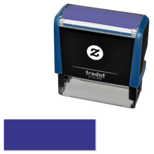 Zwart  maak je eigen zelfinktende stempel