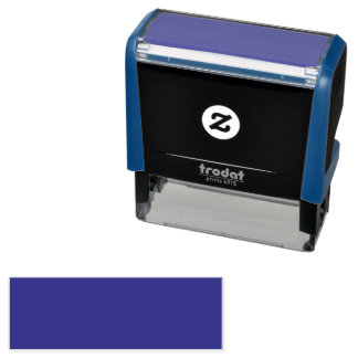 Zwart maak je eigen zelfinktende stempel