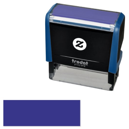 Zwart maak je eigen zelfinktende stempel (In situ)