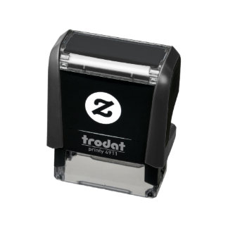 Zwart maak je eigen zelfinktende stempel
