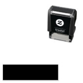 Zwart maak je eigen zelfinktende stempel (In situ)