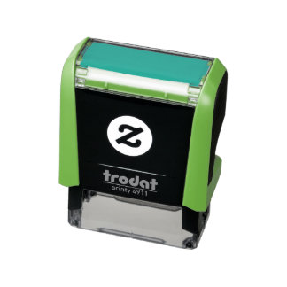 Zwart maak je eigen zelfinktende stempel