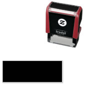 Zwart  maak je eigen zelfinktende stempel (In situ)