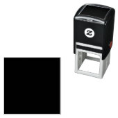 Zwart  maak je eigen  zelfinktende stempel (In situ)