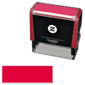 Zwart maak je eigen zelfinktende stempel (In situ)