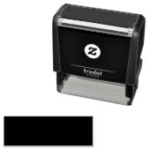 Zwart maak je eigen zelfinktende stempel (In situ)