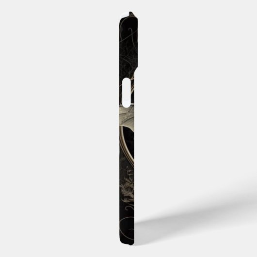 Zwart Magic Spooky Bat Case-Mate iPhone Case (Achterkant / Rechts)