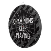 Zwart Man Cave Quote Dartbord (Voorkant Rechts)