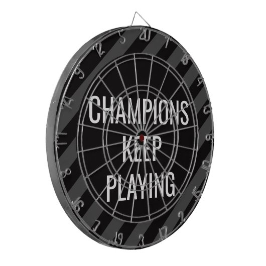 Zwart Man Cave Quote Dartbord (Voorkant Links)