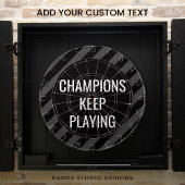 Zwart Man Cave Quote Dartbord