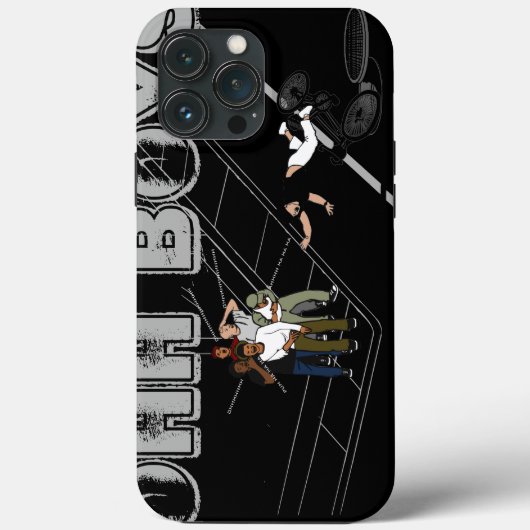 zwart Man op galg Mangat OHH BOYS Crack Up Case-Mate iPhone Case (Achterkant)