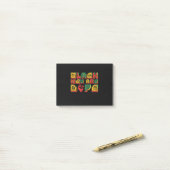 zwart_mannen_are_dope_01 post-it® notes (Op bureau)