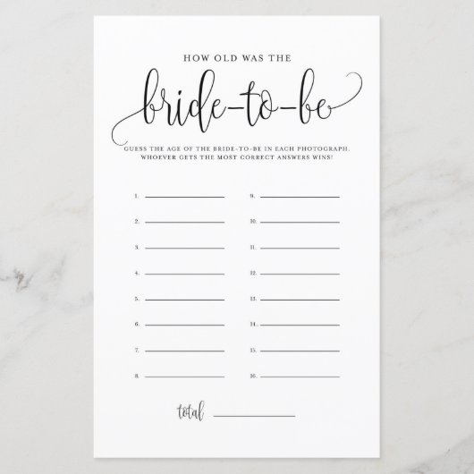 Zwart Manuscript hoe oud het spel van de Bride Sho (Voorkant)