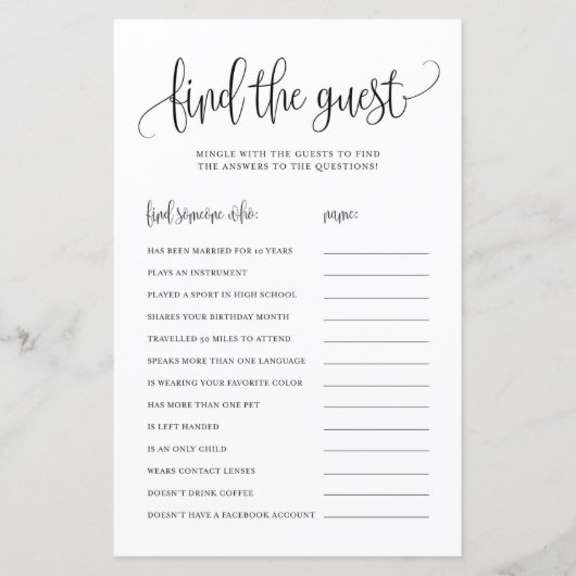 Zwart Manuscript Vind het Game van het Vrijgezelle (Voorkant)