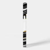 Zwart marmer Agate Gold Glitter - persoonlijk Case-Mate iPhone Case (Achterkant / Rechts)