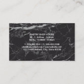 zwart marmer | Executive Chef Culinair Visitekaartje (Achterkant)