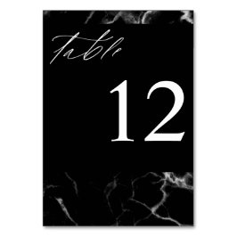 Zwart marmer kaart