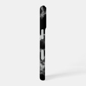 Zwart marmer ontwerp - iPhone 16 hoesje (Rechterkant)