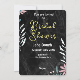 Zwart marmeren achtergrond minimalistisch Vrijgeze Kaart