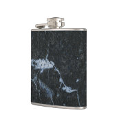 Zwart marmerpatroon heupfles (Links)