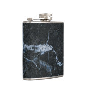 Zwart marmerpatroon heupfles (Rechts)