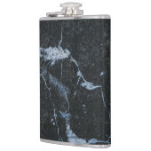 Zwart marmerpatroon heupfles (Links)