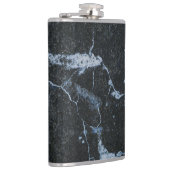 Zwart marmerpatroon heupfles (Rechts)